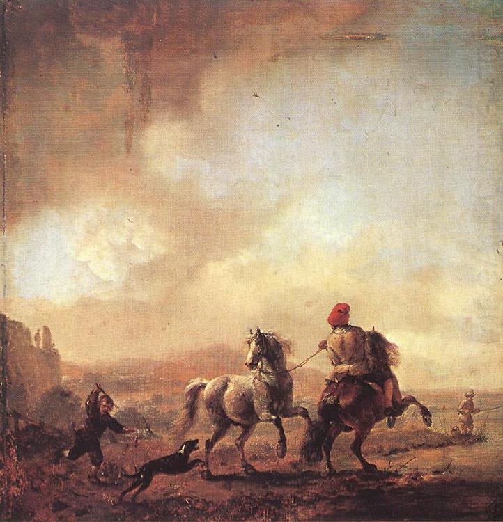 WOUWERMAN, Philips Two Horses er china oil painting image